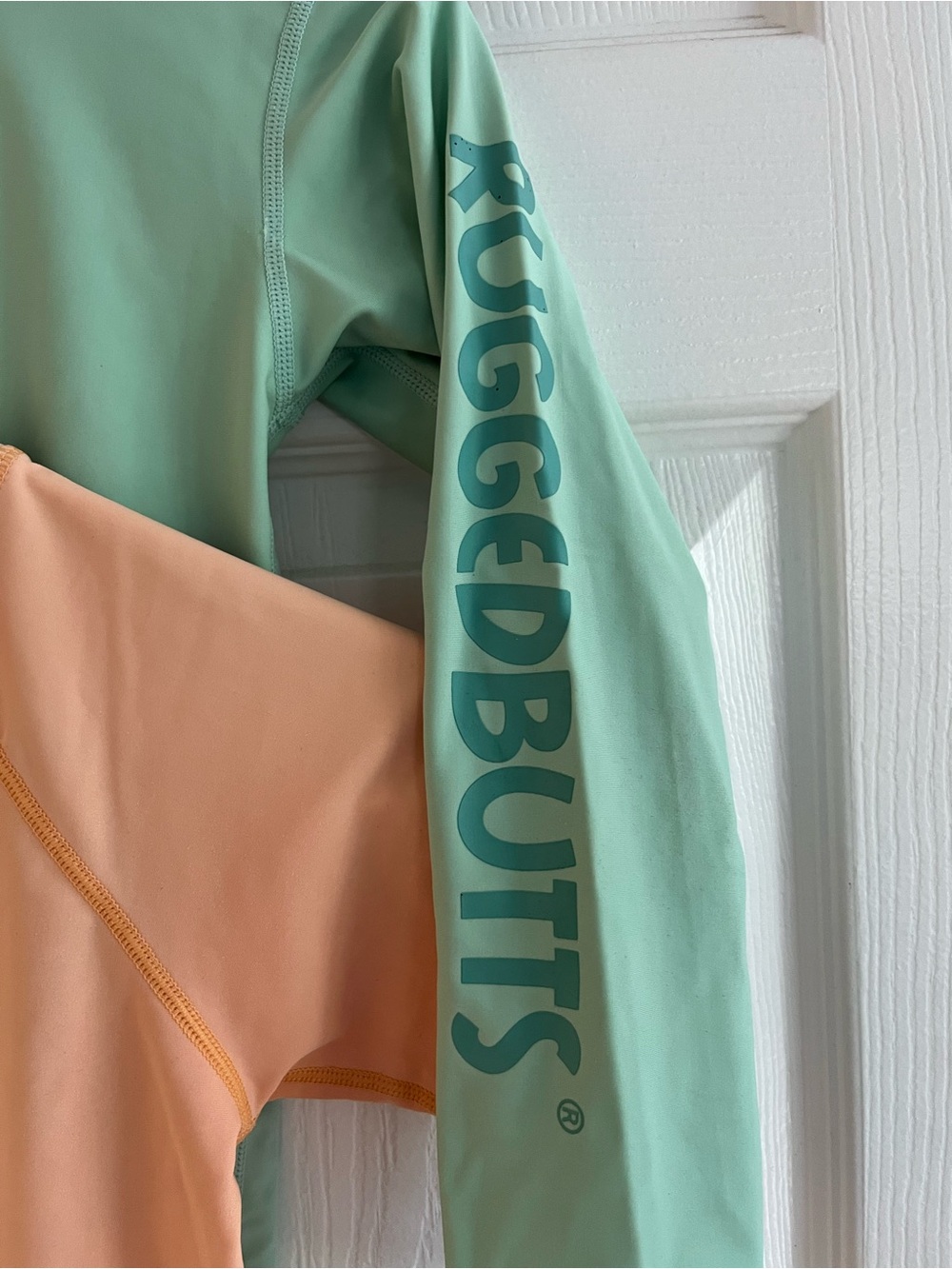 (2) Rugged Butts Boys Rash Guard Swim Tops - Picture 4 of 5